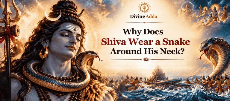 Why Does Shiva Wear a Snake Around His Neck?