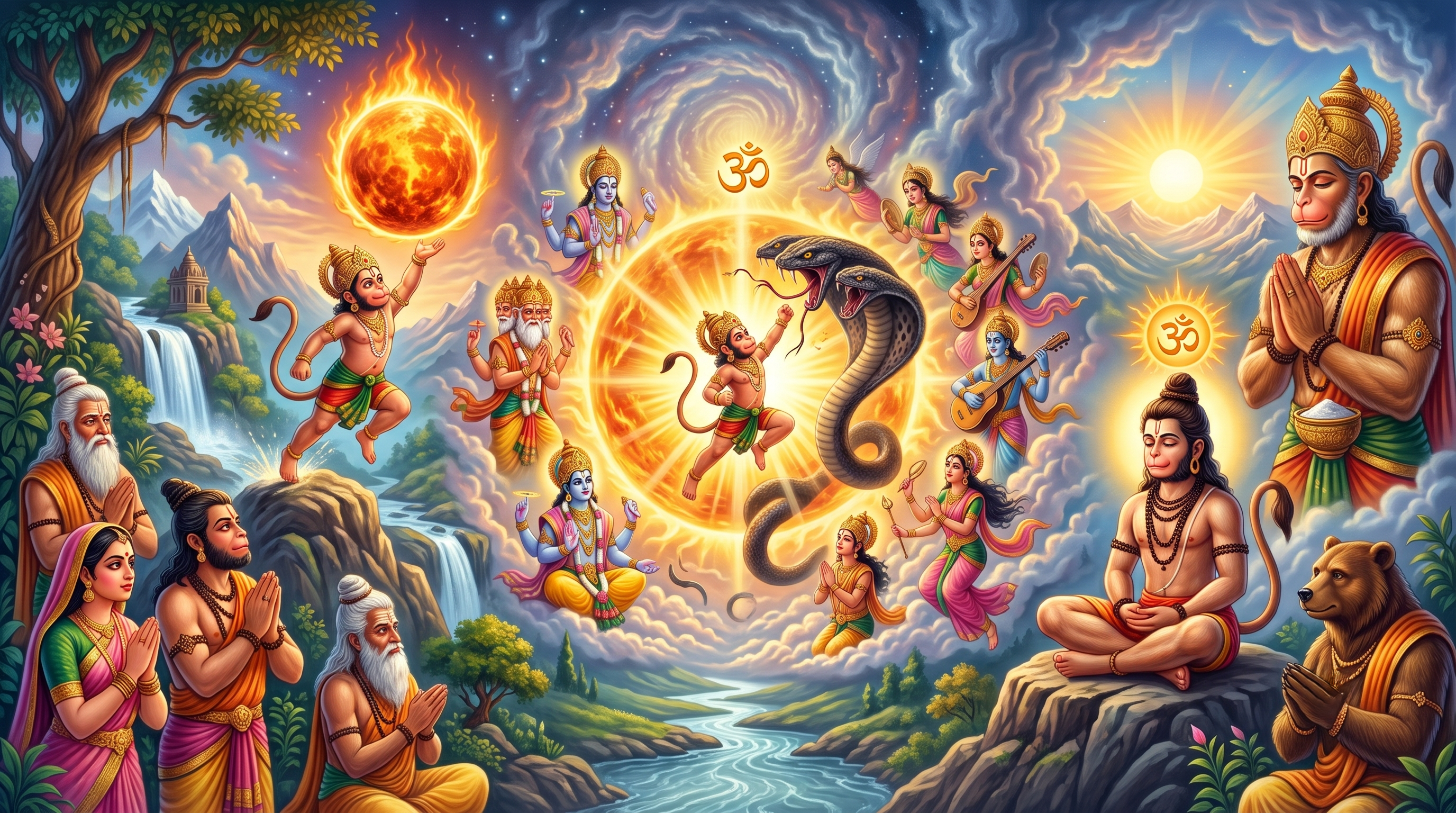 The Spiritual Significance of Bal Hanuman's Leap