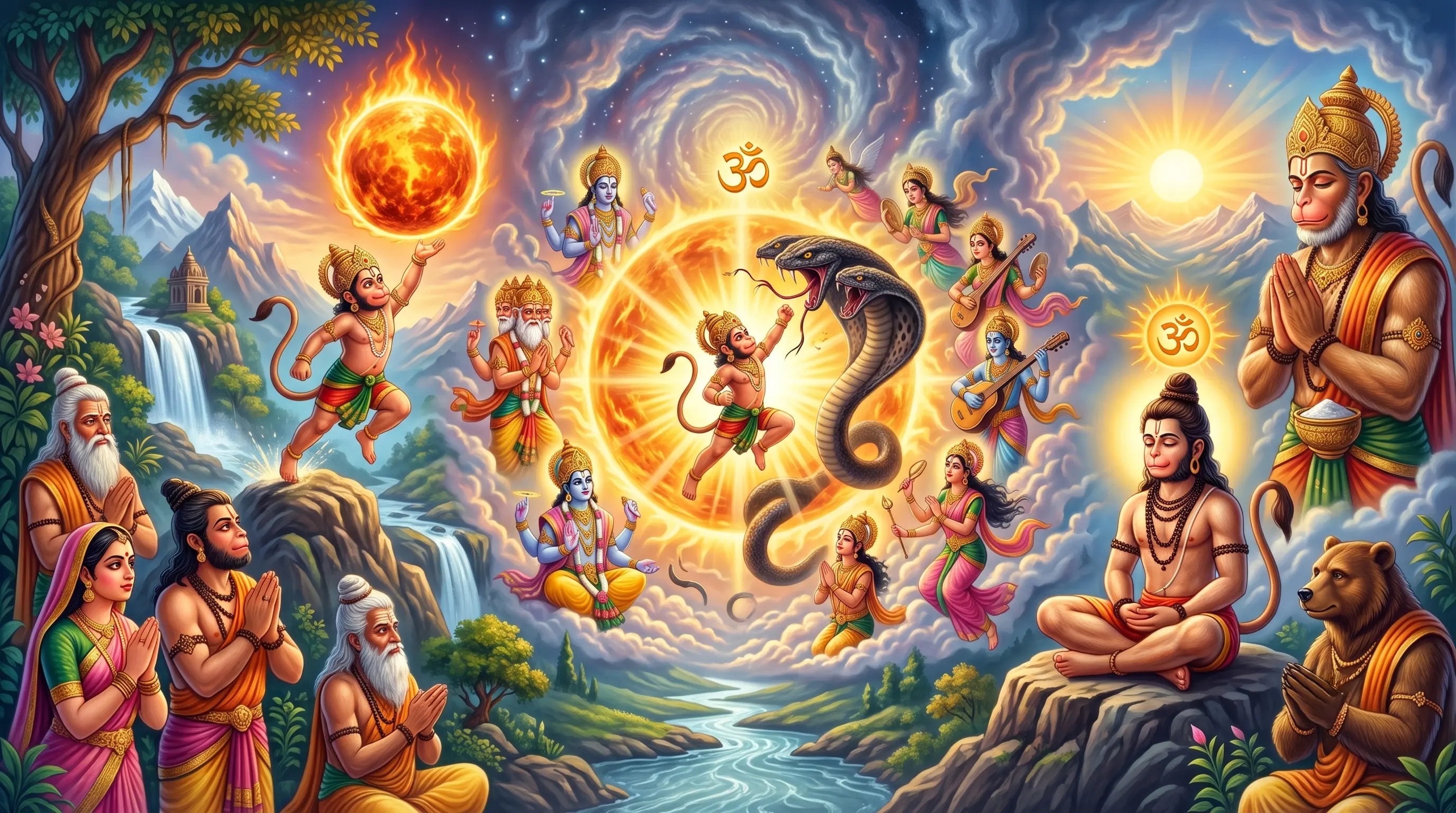 The Spiritual Significance of Bal Hanuman's Leap